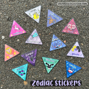 Zodiac Sticker - All signs!