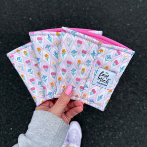 Wildflower Diamonds - Coffee Cozy - Drink Sleeve