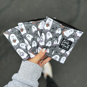 Gray LM Ghosties - Coffee Cozy