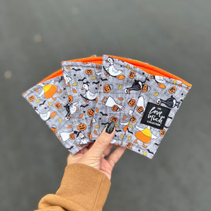 Silly Spooky Geese  - Coffee Cozy - Drink Sleeve