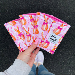 Preppy Bunnies - Coffee Cozy - Drink Sleeve