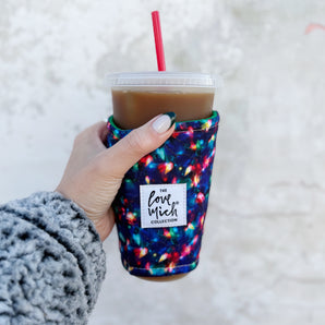 Twinkle Lights - Coffee Cozy