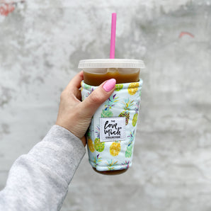 Blue Pineapples - Coffee Cozy - Drink Sleeve
