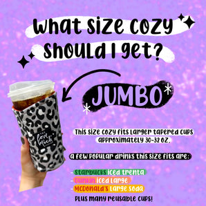 Black & Yellow Arrows - Badger House - Coffee Cozy - Love Mich Exclusive