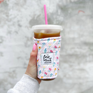 Wildflower Diamonds - Coffee Cozy - Drink Sleeve
