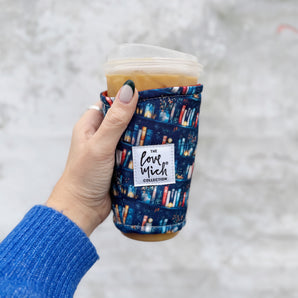 Winter Library - Coffee Cozy
