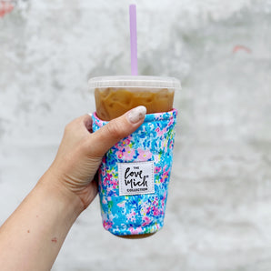 Tropical Garden - Coffee Cozy - Drink Sleeve