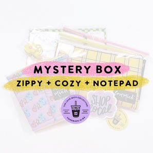 Love Mich Mystery Box - Cozy + Zippy + Notepad