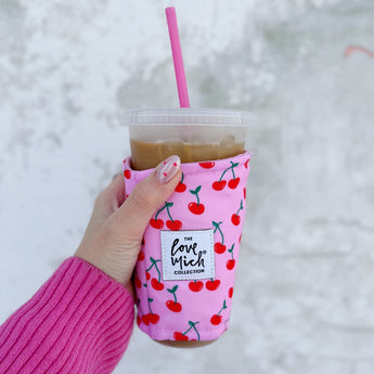 Pink Cherries - Coffee Cozy – Love Mich®