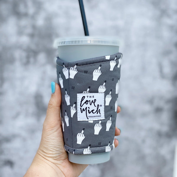 Middle Fingers - Coffee Cozy – Love Mich®