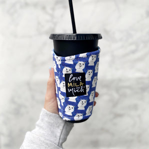 Mila Polar Bear - Coffee Cozy - Love Mich Exclusive